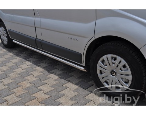Пороги - трубы "Sport" для Primastar (к.б.).